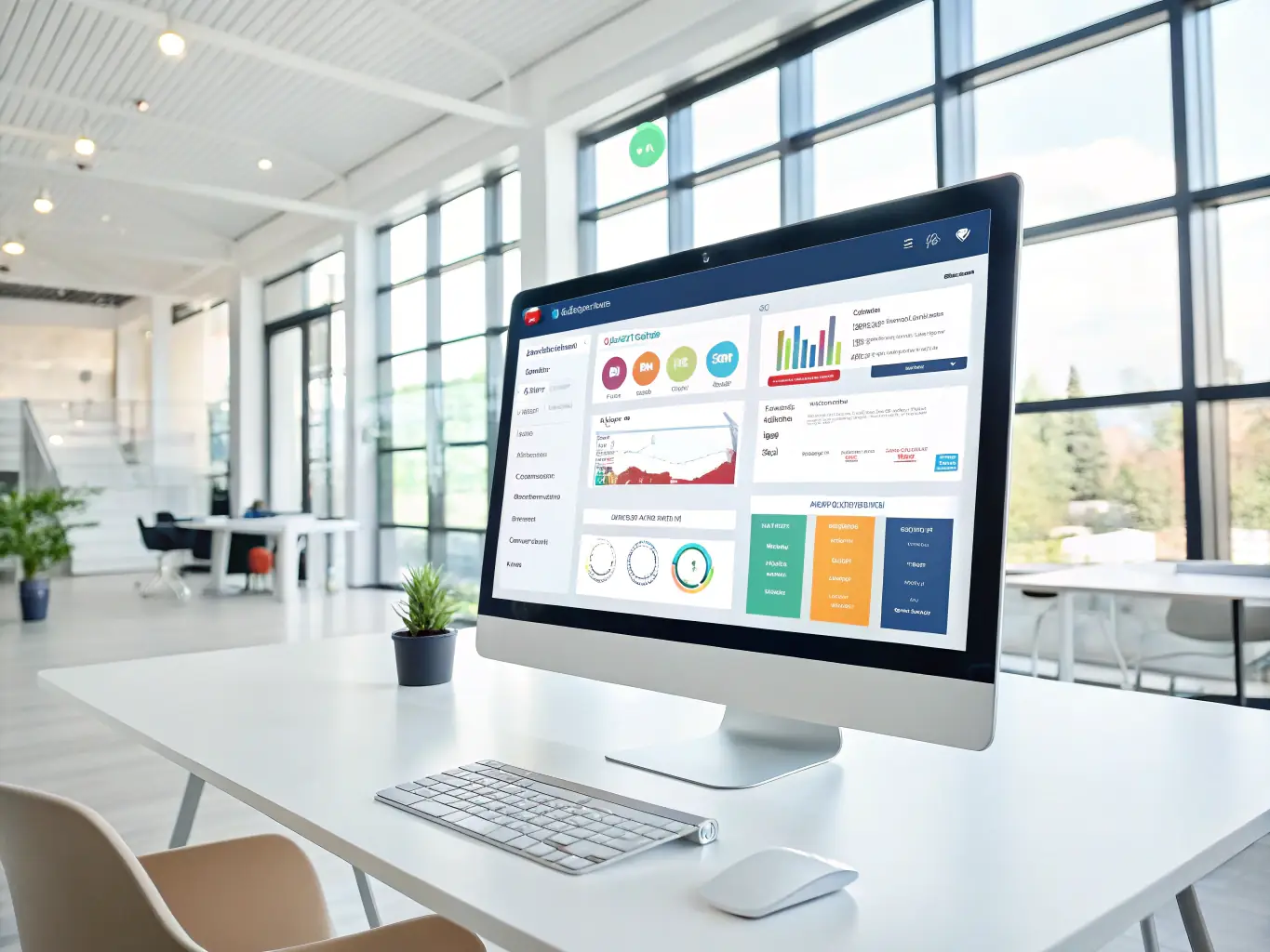 A digital interface showing PrepTrack's college application management dashboard, with clear sections for tracking application statuses, deadlines, and required documents. The interface is clean and user-friendly, emphasizing ease of use and organization.