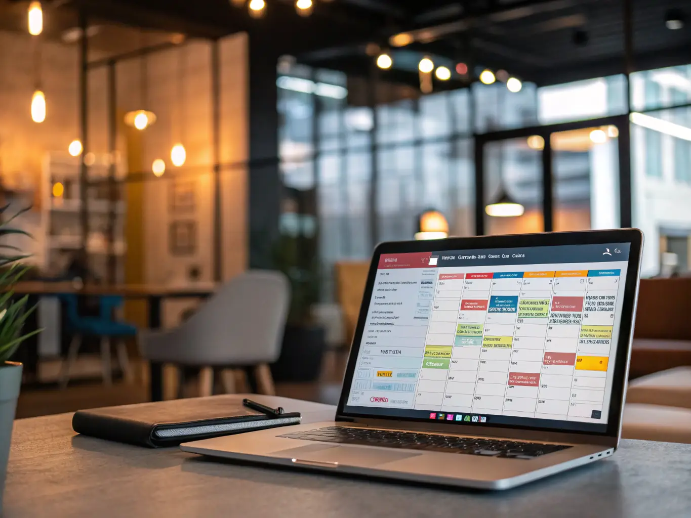 A calendar interface within PrepTrack highlighting scholarship deadlines and a list of available scholarship options. The interface is designed to help students track opportunities and manage their financial aid applications effectively.